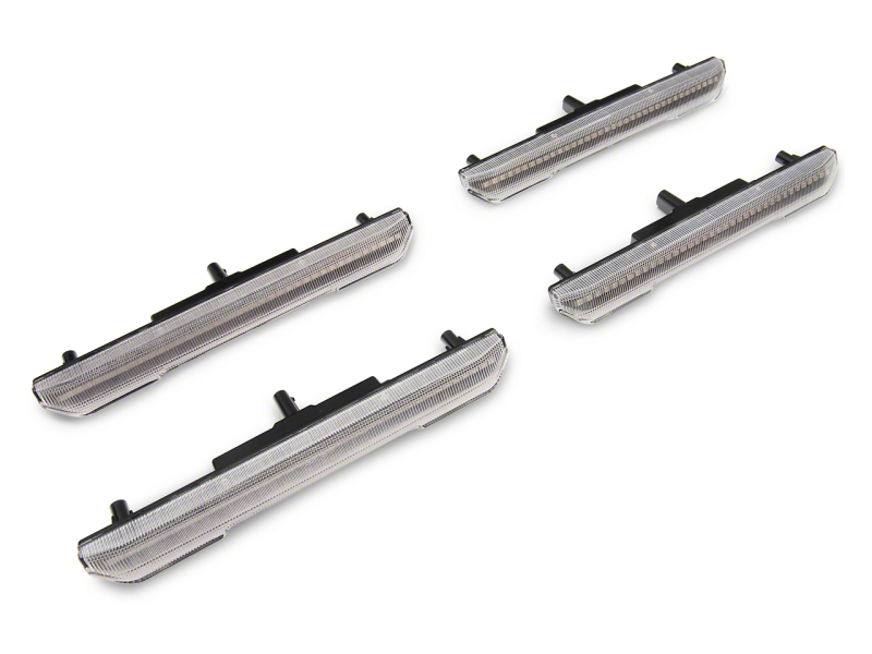 GMC Sierra 3500 HD Marker Lights - Front + Rear - Raxiom - Axial Series LED - Clear - `21-`23 GMC Sierra 3500 HD Marker Lights - Front + Rear - Raxiom - Axial Series LED - Clear - `21-`23