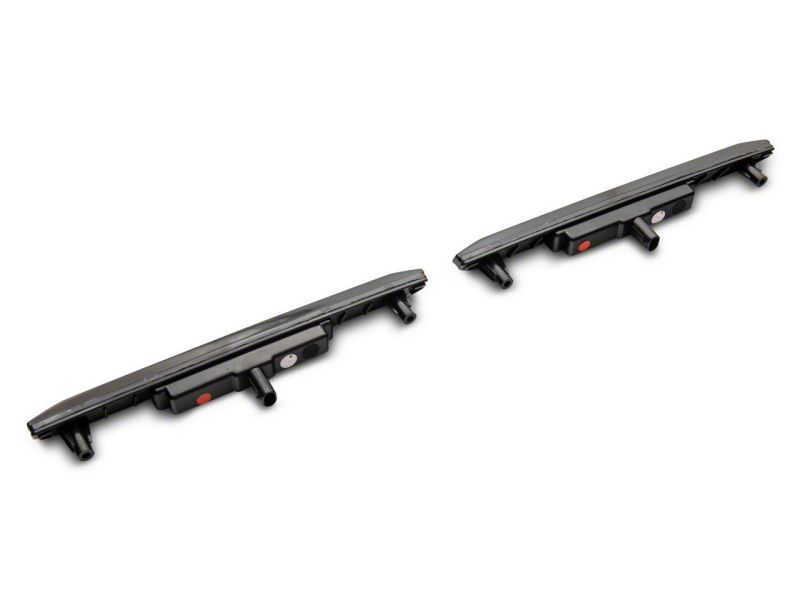GMC Sierra 3500 HD Fender Flare Marker Lights - Front + Rear - Raxiom - Axial Series - Smoked - `21-`23