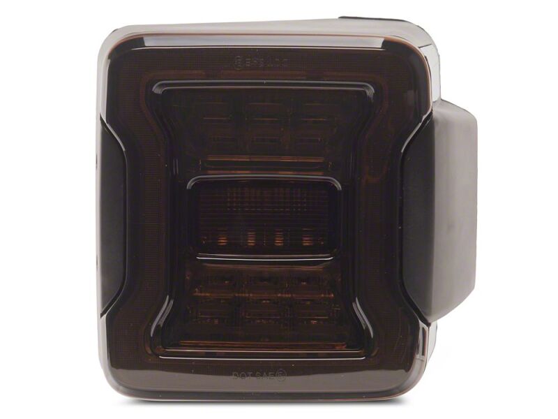 Jeep Wrangler JK LED Taillights - Raxiom - Axial Series JL Style - Smoked - `07-`18