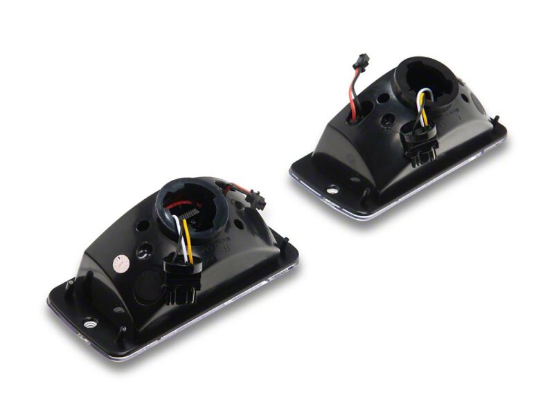 Jeep Wrangler Side Markers - Raxiom - LED Sequential Cornering - Clear - `97-`06