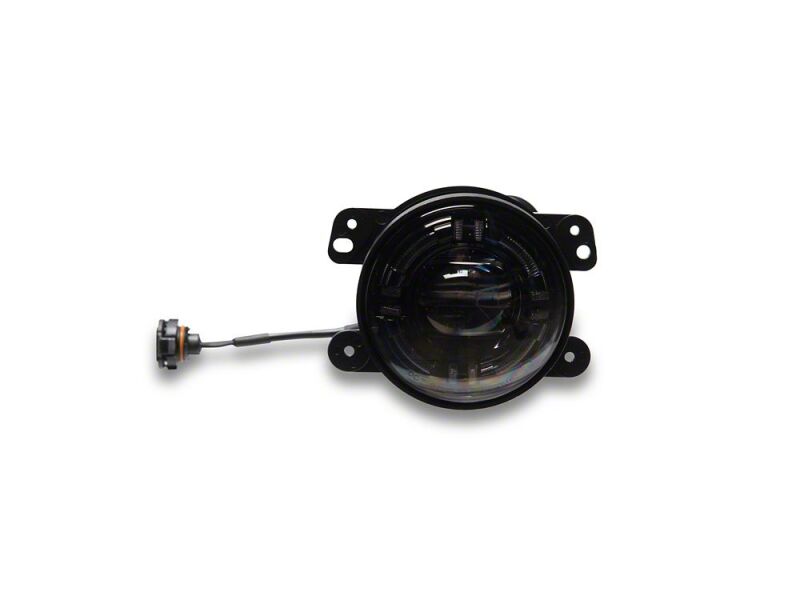 Jeep Wrangler JK Fog Lights - Raxiom - V2 LED Switchback with Amber Turn Signal and Halo Rings - `07-`18