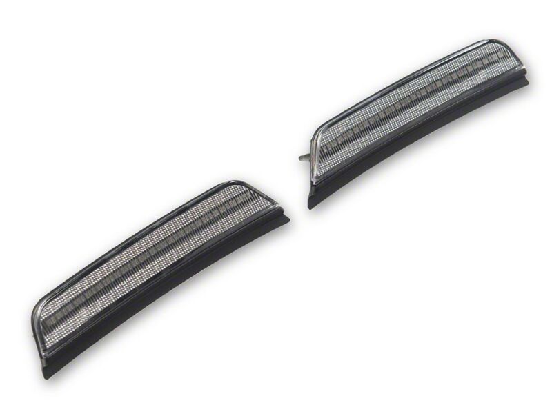 Jeep Grand Cherokee WK2 Side Marker Lights - Front - Raxiom - LED Amber - Clear - `22-`25