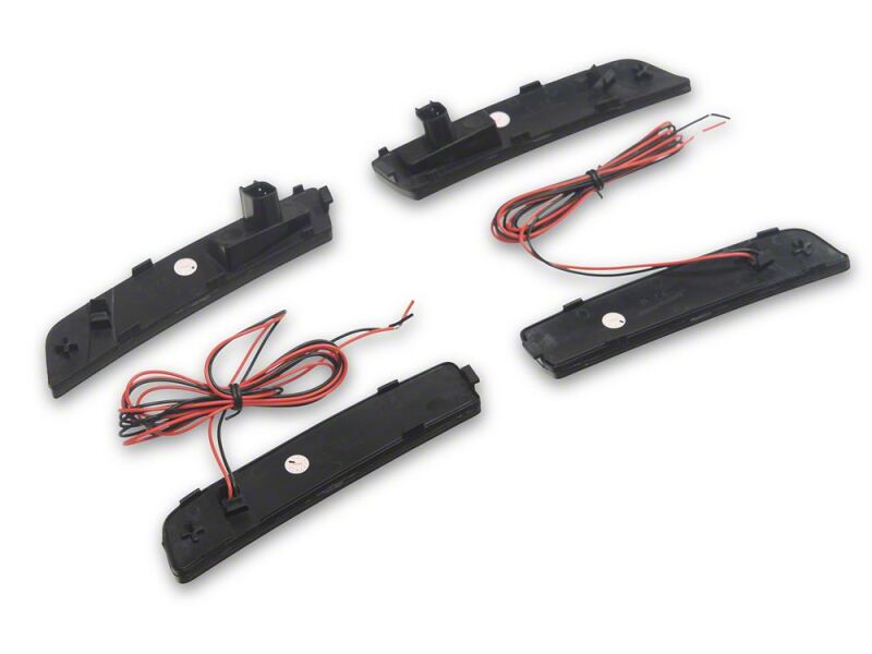 Ford Mustang Mach-E Side Marker Lights - Raxiom - LED - Smoked - `21-`26