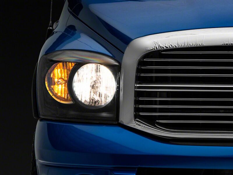 Dodge RAM 1500 LED Headlights - Raxiom - Axial Series Euro - Black - `06-`08