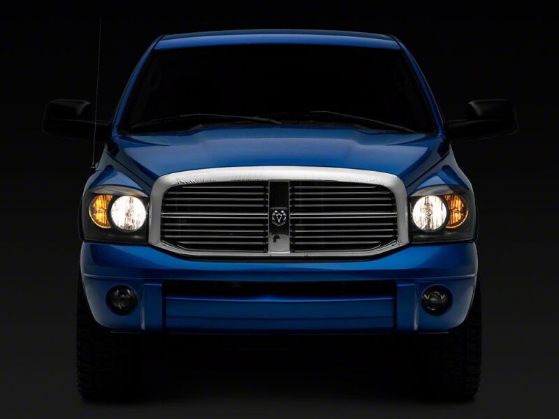 Dodge RAM 1500 LED Headlights - Raxiom - Axial Series Euro - Black - `06-`08