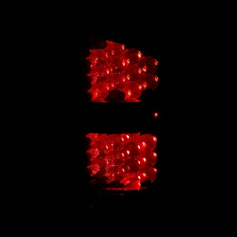 Dodge RAM 1500 LED Taillights - Raxiom - Black Housing- Clear Lens - Black - `02-`05