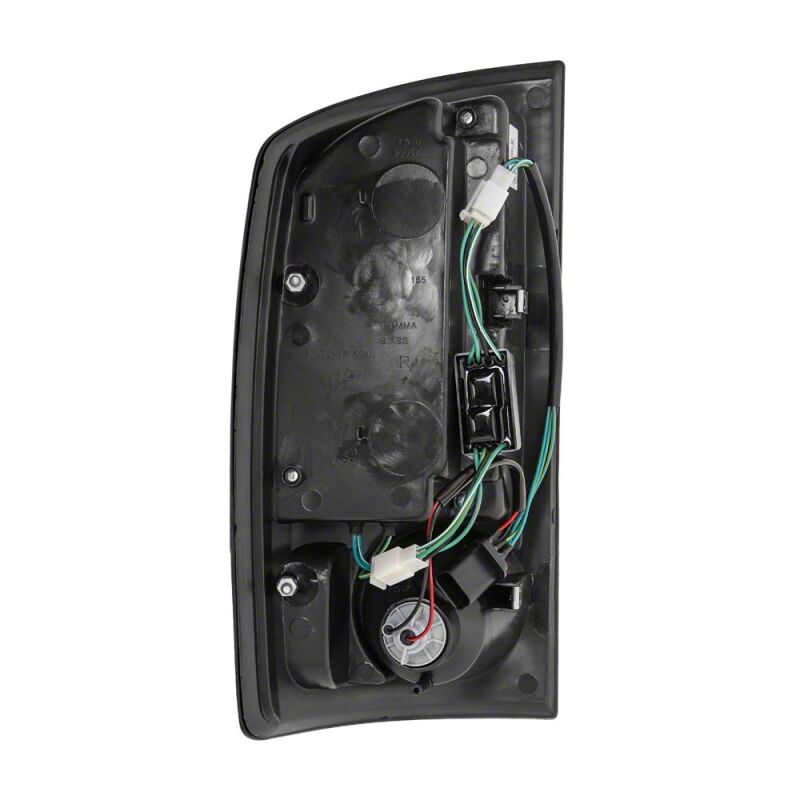 Dodge RAM 1500 LED Taillights - Raxiom - Black Housing- Clear Lens - Black - `02-`05