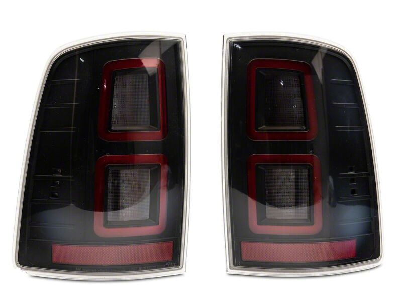 Dodge RAM 1500 LED Taillights - Raxiom - Black - `09-`18