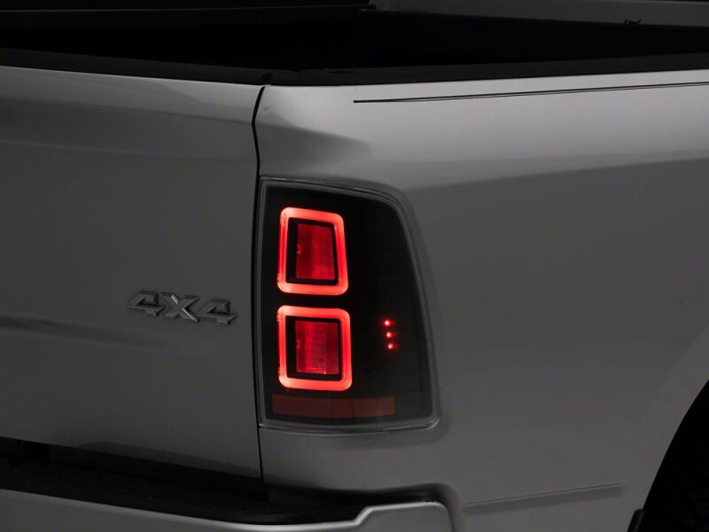Dodge RAM 1500 LED Taillights - Raxiom - Black - `09-`18