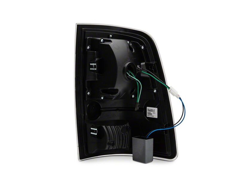 Dodge RAM 1500 LED Taillights - Raxiom - Clear Lens - Black - `09-`18