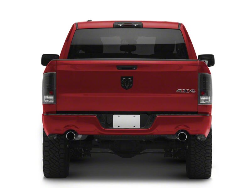 Dodge RAM 1500 LED Taillights - Raxiom - Clear Lens - Black - `09-`18