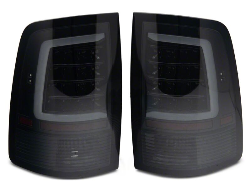 Dodge RAM 1500 LED Taillights - Raxiom - Axial Series - Smoked - `09-`18