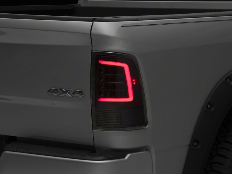 Dodge RAM 1500 LED Taillights - Raxiom - Axial Series - Black Housing, Clear Lens - `09-`18