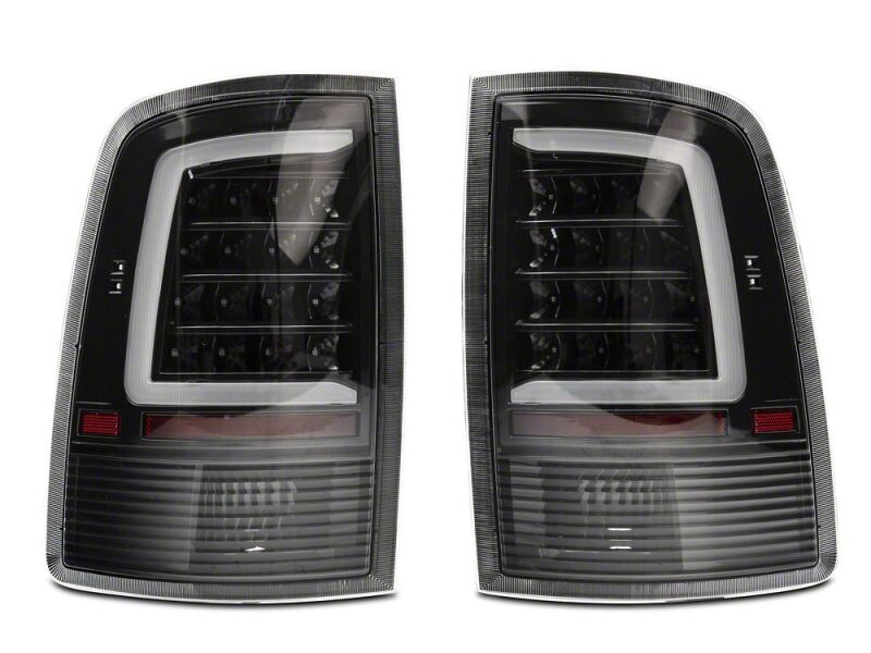 Dodge RAM 1500 LED Taillights - Raxiom - Axial Series - Black Housing, Clear Lens - `09-`18