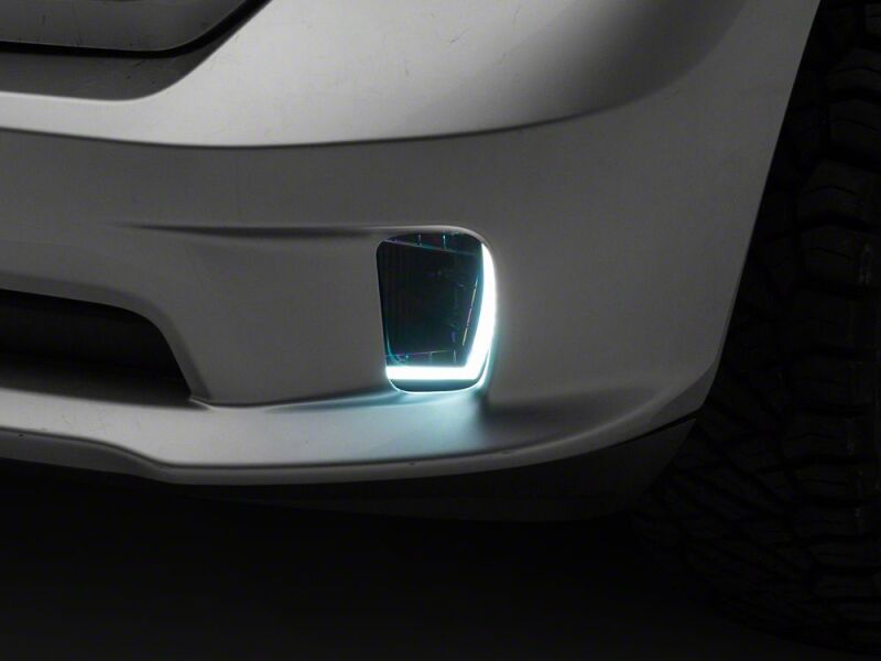 Dodge RAM 1500 Fog Lights - Raxiom - Switchback LED with LED DRL - White and Yellow - `13-`18