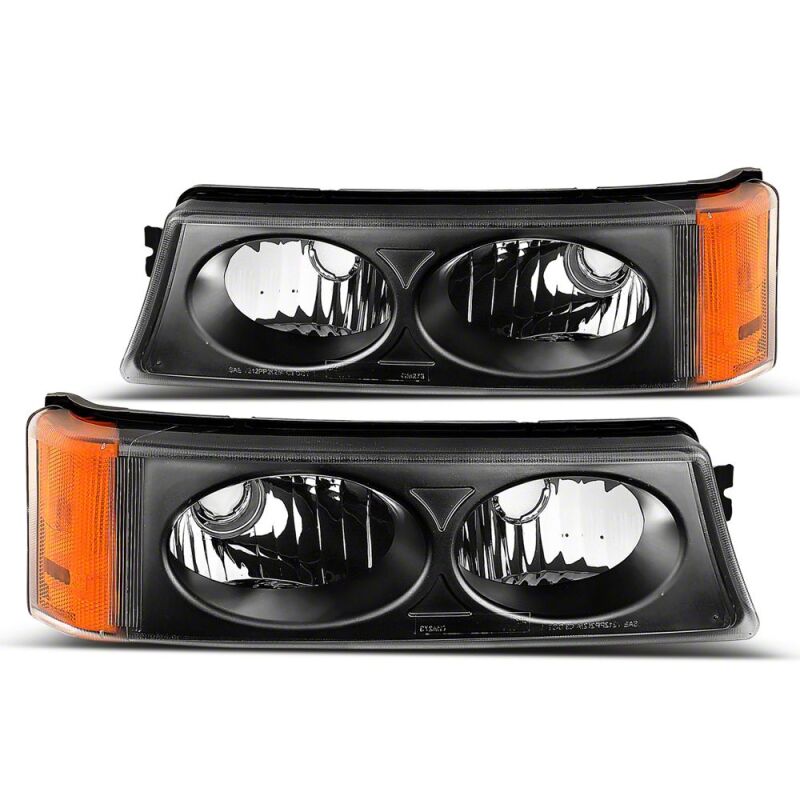 Chevrolet Silverado 1500 Turn Signals - Raxiom - Axial Series Crystal - Black - `03-`06