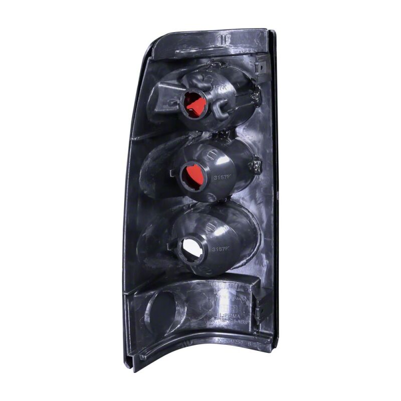 Chevrolet Silverado 1500 Fleetside LED Taillights - Raxiom - Axial Series - Black - Red/Clear Lens - `99-`02