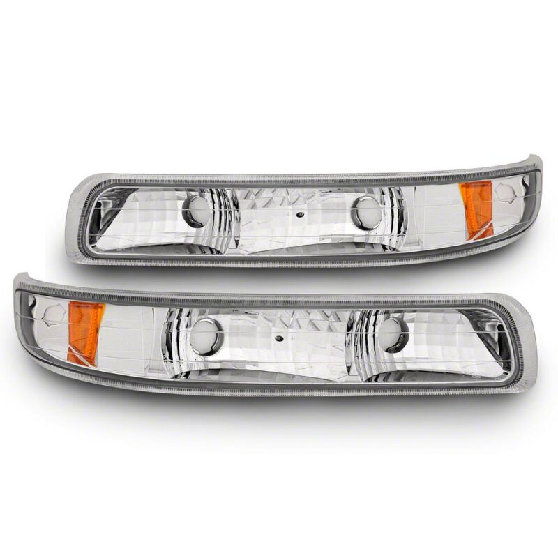 Chevrolet Silverado 1500 Turn Signals - Raxiom - Axial Series Euro - Chrome - `99-`01