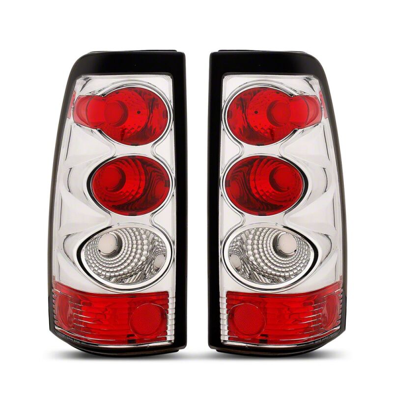 Chevrolet Silverado 1500 LED Taillights - Raxiom - Axial Series - Red/Clear - `03-`06