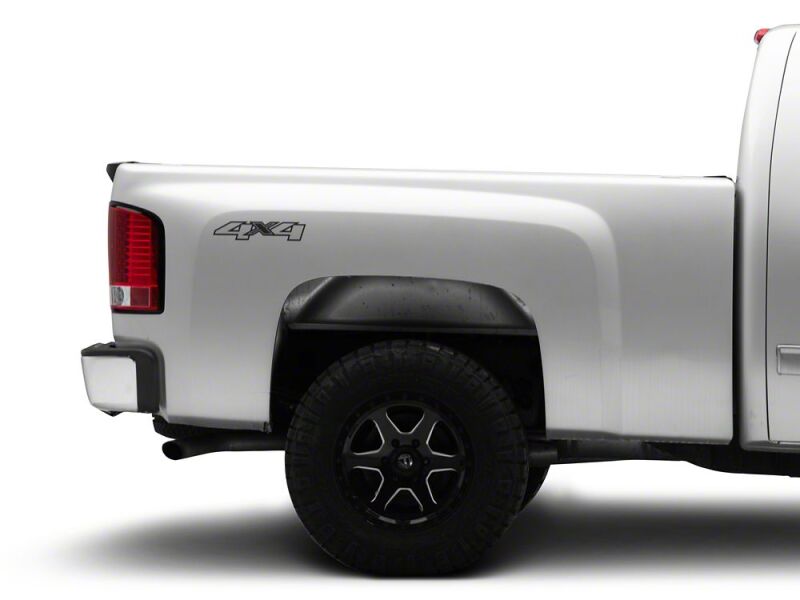 Chevrolet Silverado 1500 LED Taillights - Raxiom - Chrome Housing - Red/Clear - `07-`13