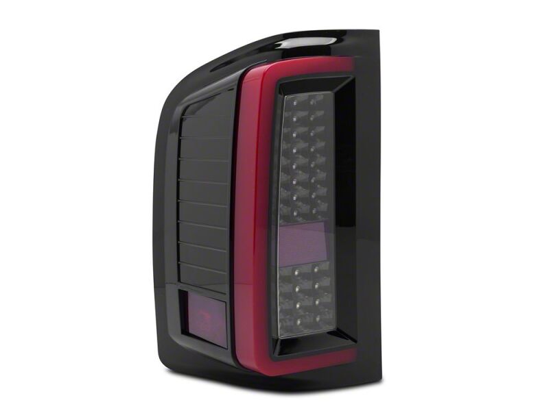 Chevrolet Silverado 1500 LED Taillights - Raxiom - G2 - Black Housing- Smoked Lens - `07-`13