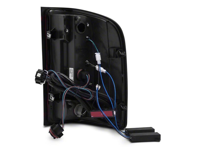 Chevrolet Silverado 1500 LED Taillights - Raxiom - G2 - Black Housing- Smoked Lens - `07-`13