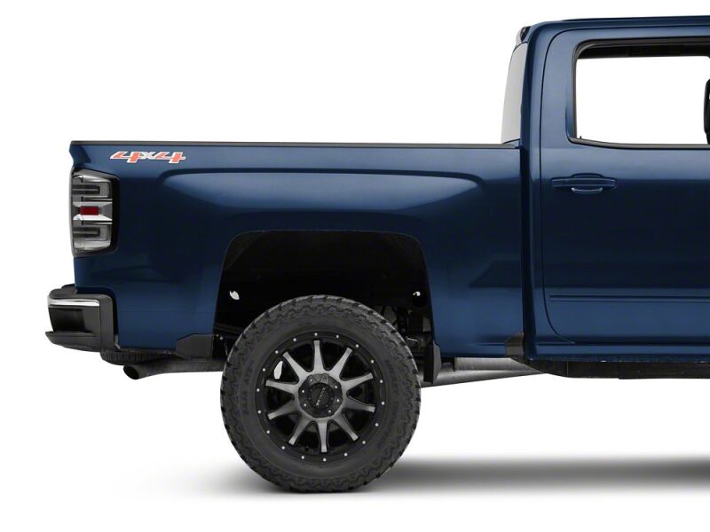 Chevrolet Silverado 1500 LED Taillights - Raxiom - SeqTurn Signals - Chrome - Smoked Lens - `14-`18