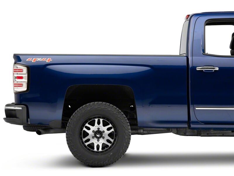 Chevrolet Silverado 1500 LED Taillights - Raxiom - Seq Turn Signals, Clear Lens - Chrome - `14-`18