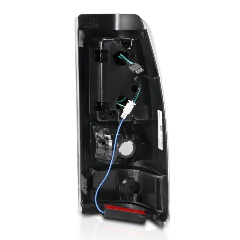 Chevrolet Silverado 1500 Fleetside LED Taillights - Raxiom - Axial Series - Black - `03-`06