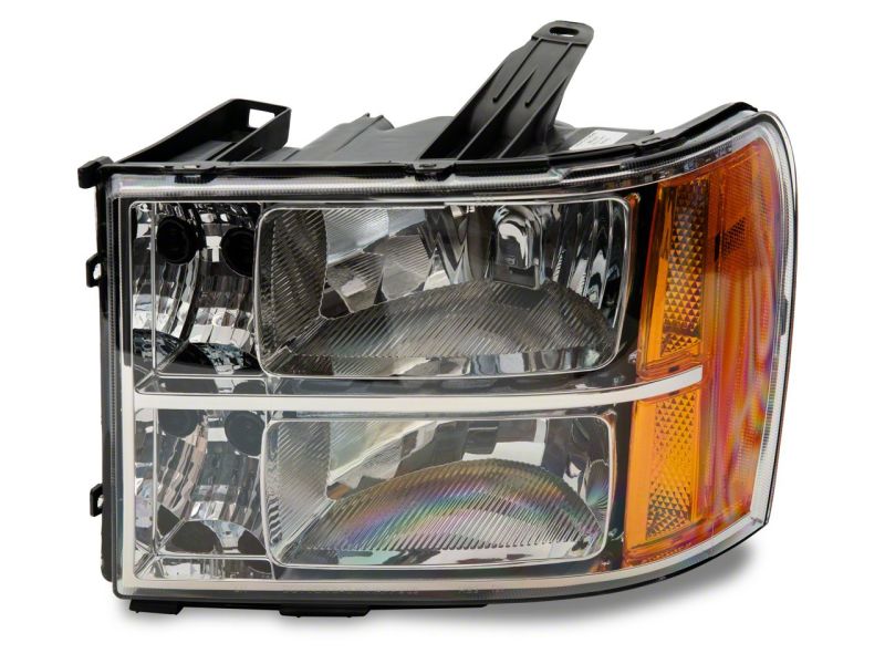 GMC Sierra 3500 HD LED Headlights - Raxiom - Axial OEM Rep - Chrome - `07-`14