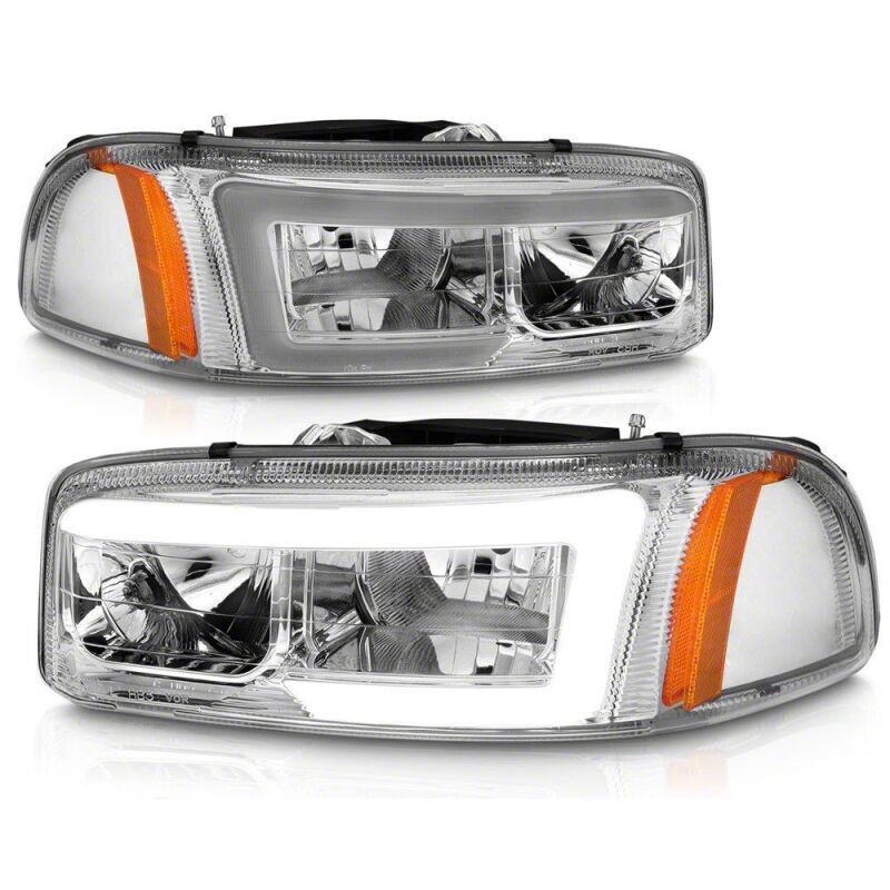 Chevrolet Sierra 1500 LED Headlights - Raxiom - Axial Series LED DRL - `99-`06