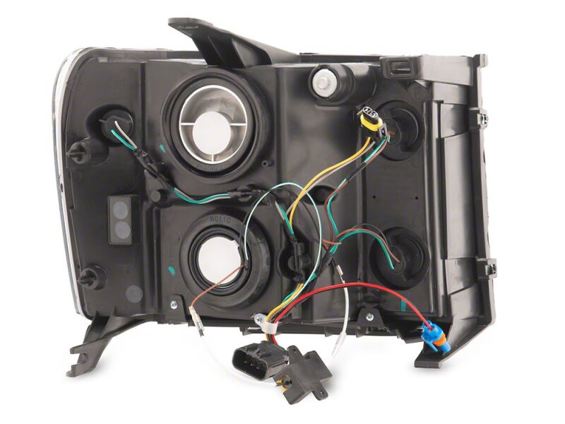 Chevrolet Sierra 1500 LED Headlights - Raxiom - Axial Series - Black - `07-`13