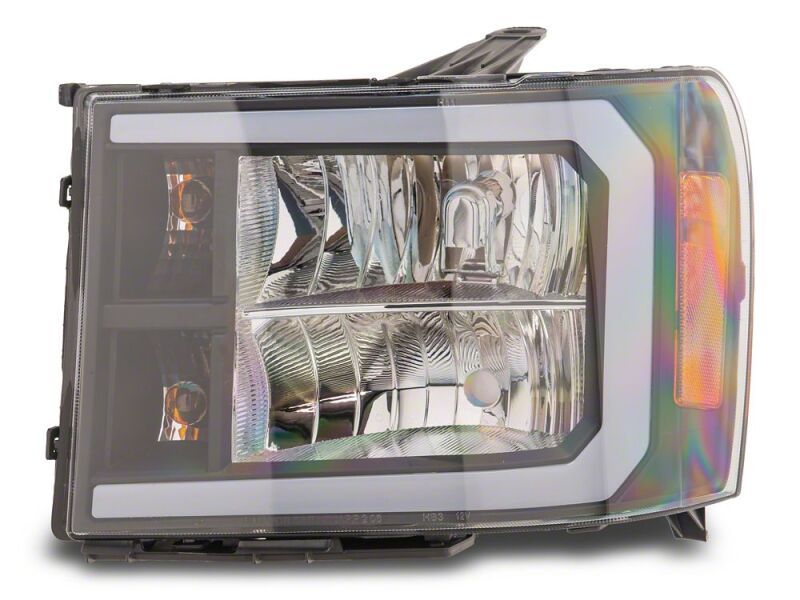 Chevrolet Sierra 1500 LED Headlights - Raxiom - Axial Series - Black - `07-`13