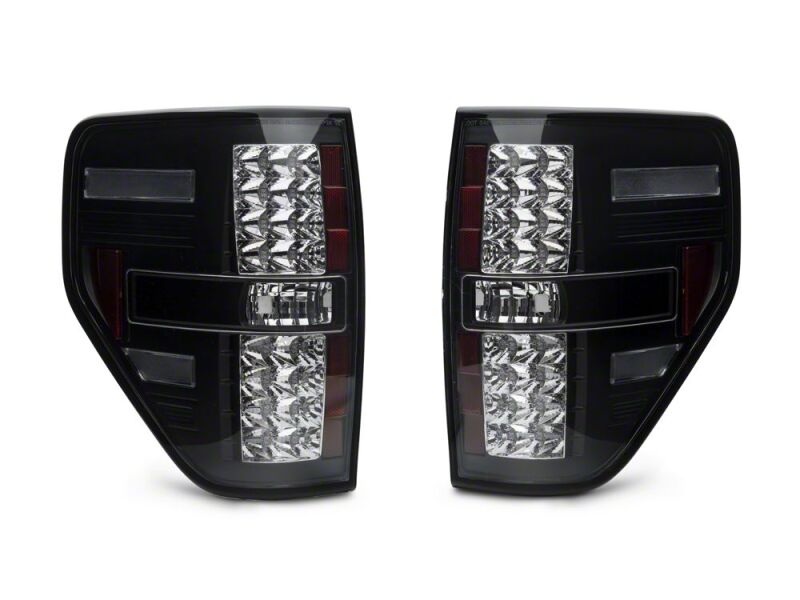 Ford Styleside LED Taillights - Raxiom - Axial Series - Black - `09-`14
