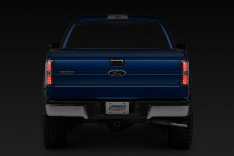 Ford Styleside LED Taillights - Raxiom - Axial Series - Black - `09-`14