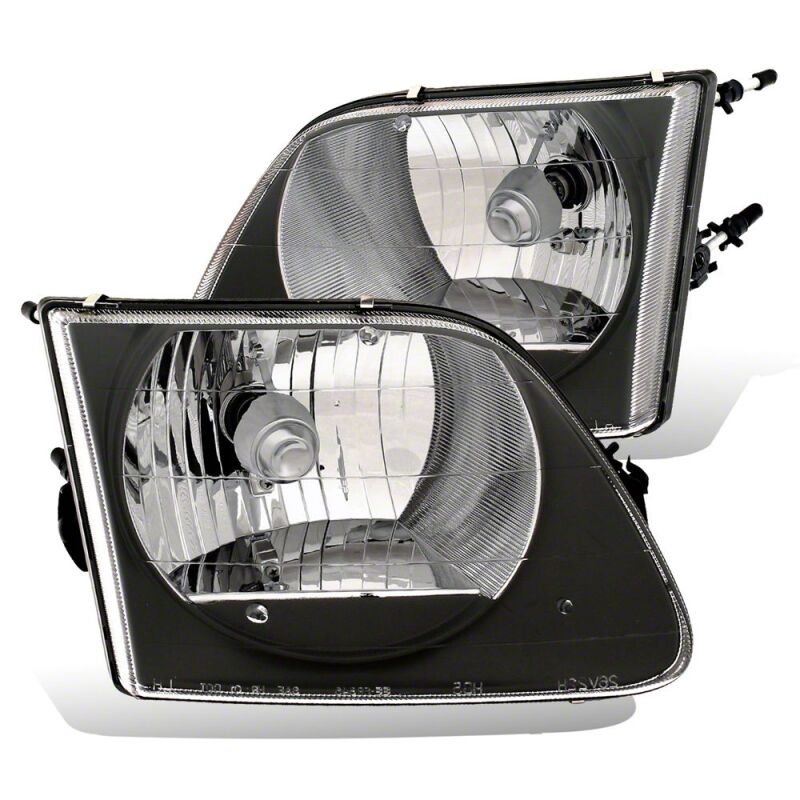 Ford F-150 LED Headlights - Raxiom - G2 Euro - Black Housing - `97-`03