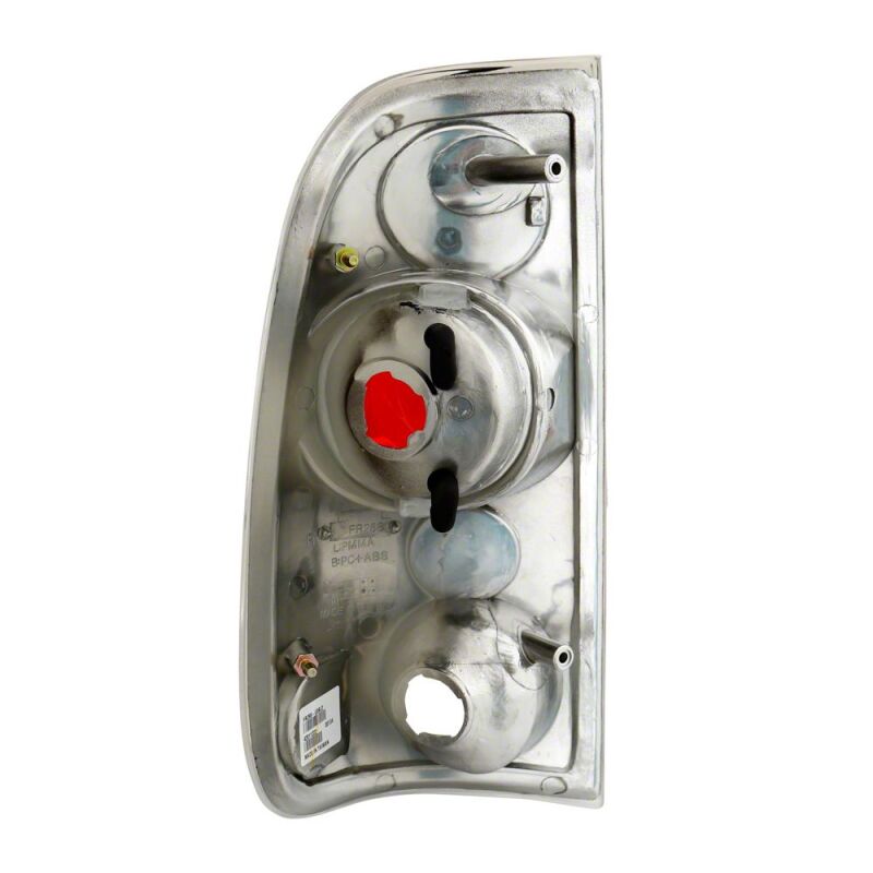 Ford F-150 LED Taillights - Raxiom - Axial Series Version 2 - Black - Red/Clear Lens - `97-`03