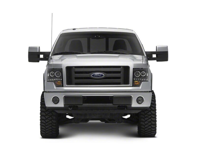 Ford F-150 LED Headlights - Raxiom - G2 Super White LED Halo Projector - Super White - `09-`14