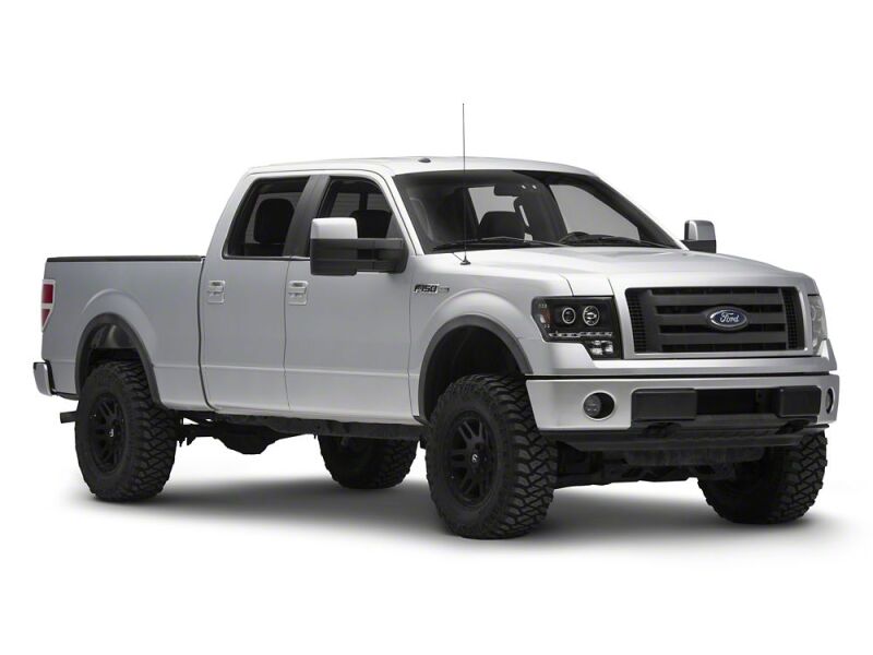 Ford F-150 LED Headlights - Raxiom - G2 Super White LED Halo Projector - Super White - `09-`14