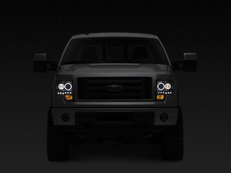 Ford F-150 LED Headlights - Raxiom - G2 Super White LED Halo Projector - Super White - `09-`14