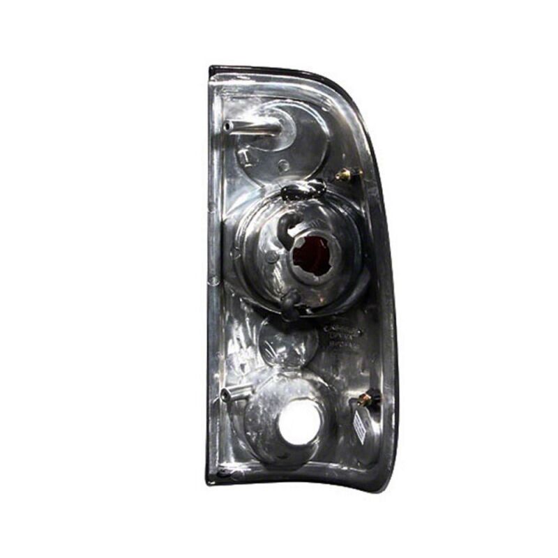 Ford F-150 LED Taillights - Raxiom - Axial Series Version 2 - Chrome - Red/Clear - `97-`03
