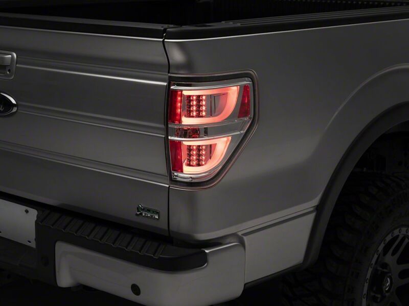 Ford F-150 LED Taillights - Raxiom - G2 - Chrome - `09-`14