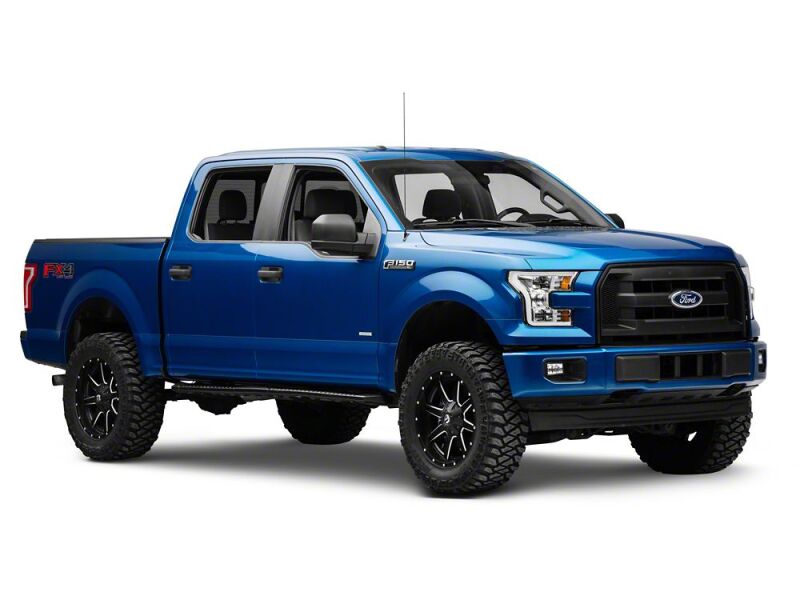 Ford F-150 LED Headlights - Raxiom - Projector with LED Accent - Chrome - `15-`17