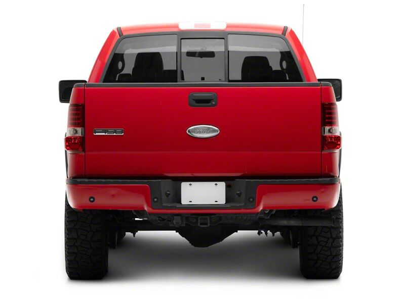 Ford F-150 LED Taillights - Raxiom - Chrome Housing - Red/Clear - `04-`08