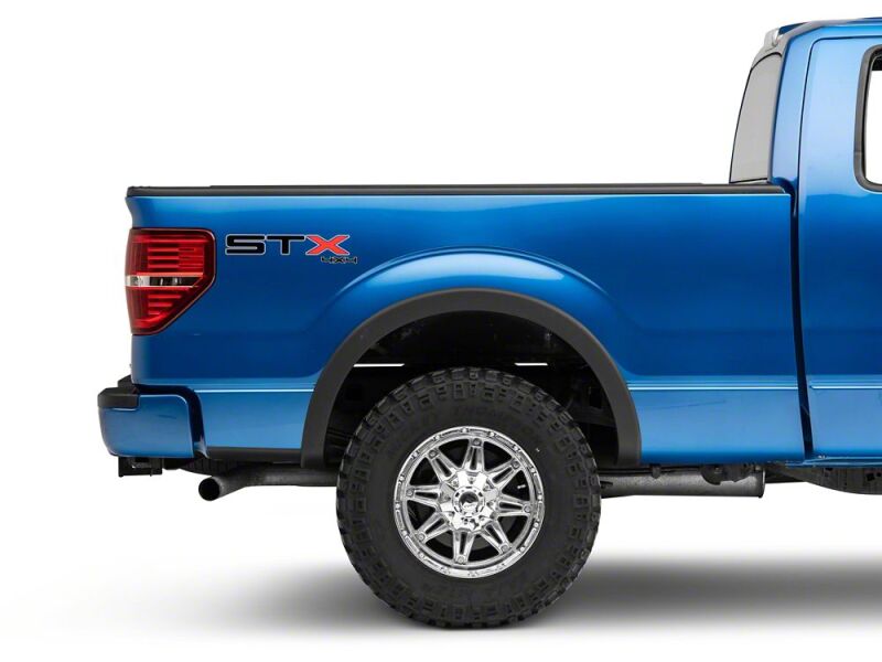 Ford F-150 LED Taillights - Raxiom - Chrome Housing- Red/Clear Lens - `09-`14