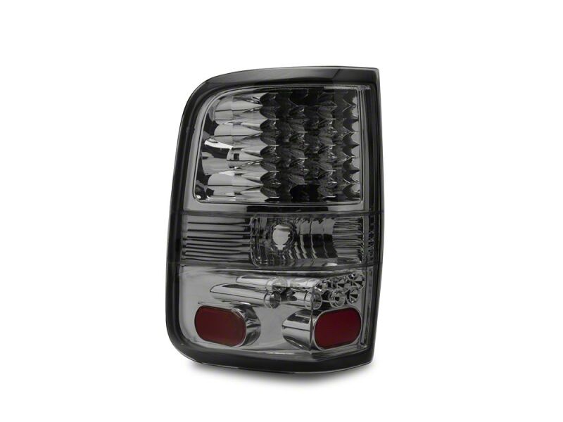 Ford F-150 Styleside LED Taillights - Raxiom - Chrome Housing - Smoked Lens - `04-`08