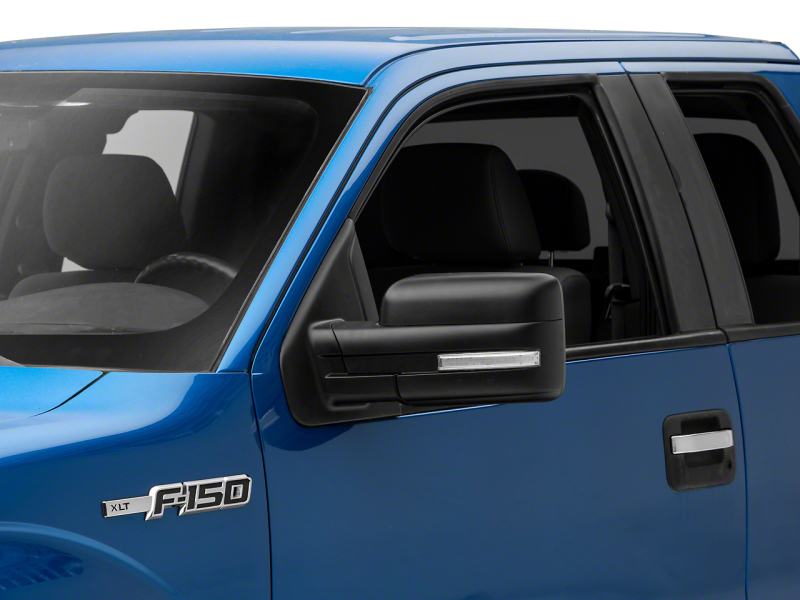 Ford F-150 Side Mirrors - Raxiom - Axial Series White LED Mirror Turn Signal - Black - `09-`14