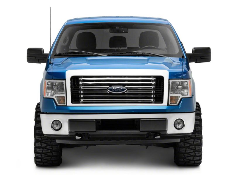 Ford F-150 Side Mirrors - Driver and Passenger Side - Raxiom - Axial Series White LED Mirror Turn Signal - Smoked - `09-`14