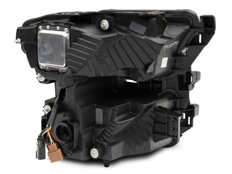 Ford F-150 LED Headlights - Raxiom - Projector with LED Amber DRL - Black - `15-`17