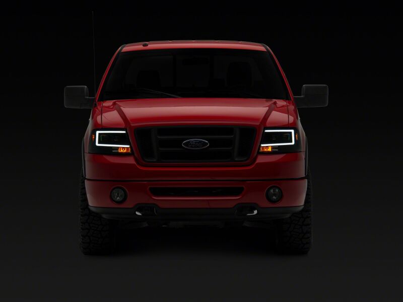 Ford F-150 LED Headlights - Raxiom - Axial Series Projector - Black - `04-`08